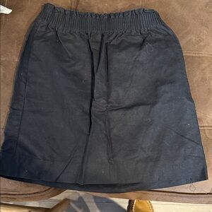 Black skirt jcrew size 6